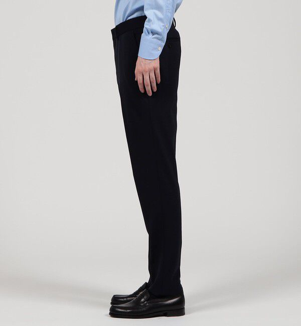 TOMORROWLAND MENS「ストレッチポンチ ノープリーツ スリムパンツ」|スラックス|