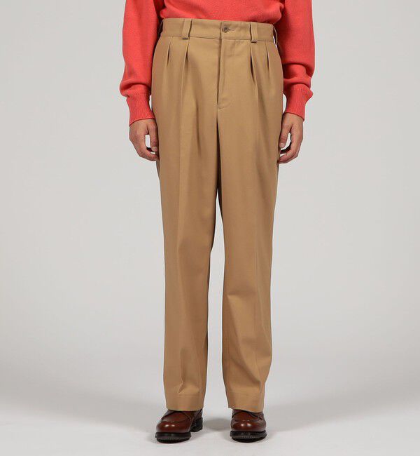 TOMORROWLAND BUYING WEAR「Tangent FRENCH ARMY CHINO コットンツイル ワイドトラウザーズ」|スラックス|