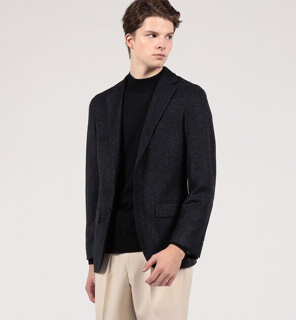 TOMORROWLAND MENS「アクリル ウール ポリエステル 2Bジャケット ROMA」|テーラードジャケット|