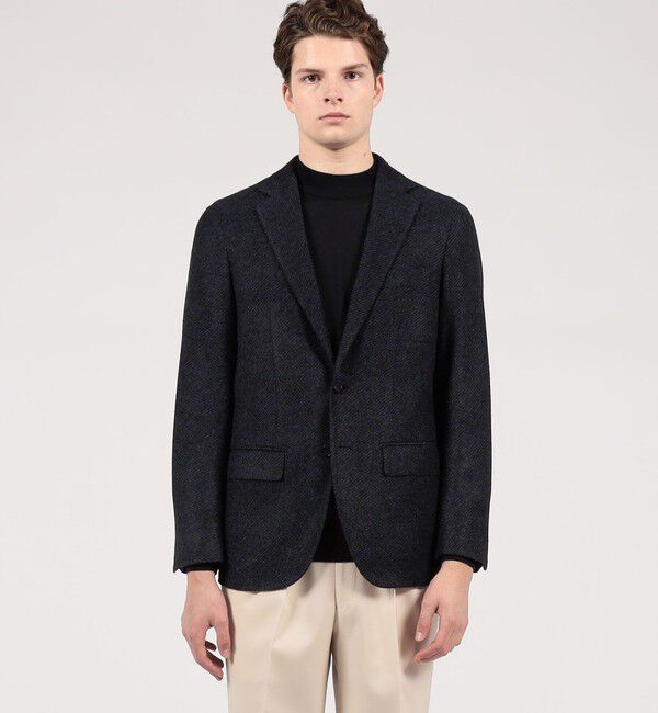 TOMORROWLAND MENS「アクリル ウール ポリエステル 2Bジャケット ROMA」|テーラードジャケット|