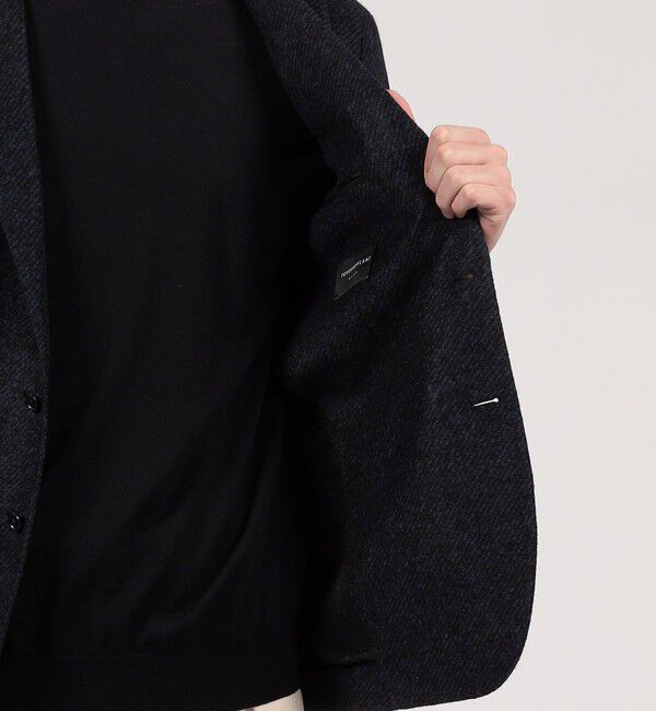 TOMORROWLAND MENS「アクリル ウール ポリエステル 2Bジャケット ROMA」|テーラードジャケット|