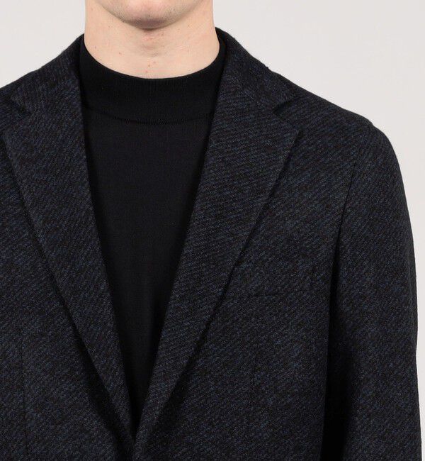 TOMORROWLAND MENS「アクリル ウール ポリエステル 2Bジャケット ROMA」|テーラードジャケット|