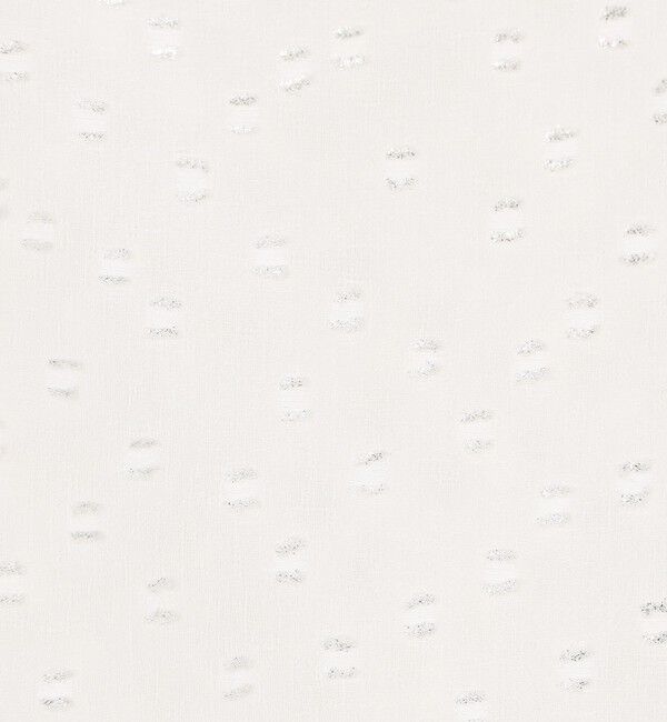 Ballsey「フォイルカットジャカード Vボートネックブラウス」|シャツ・ブラウス|