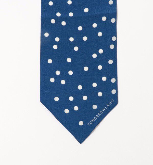 TOMORROWLAND GOODS「TOMORROWLAND MADE IN ITALY シルク ランダムドット スカーフ」|バンダナ・スカーフ|