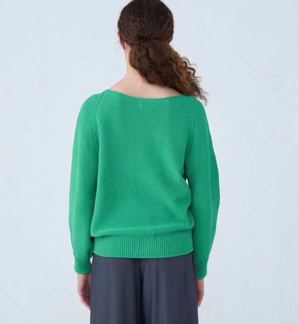 Ballsey「モスステッチ Vネックプルオーバー」|ニット・セーター|