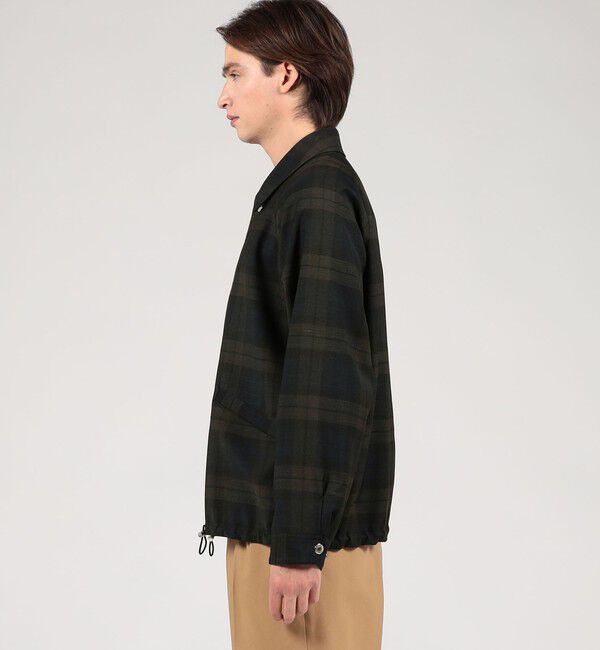 TOMORROWLAND MENS「【別注】MACKINTOSH CARRON ウール ショートブルゾン」|ブルゾン・スタジャン|