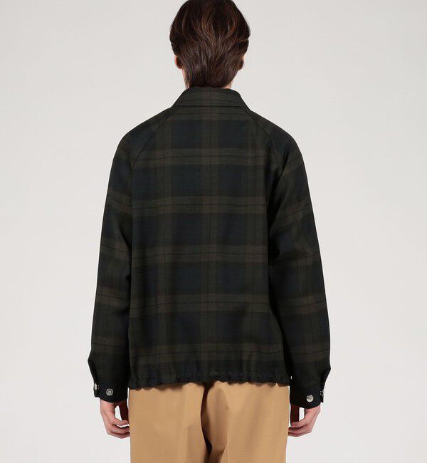 TOMORROWLAND MENS「【別注】MACKINTOSH CARRON ウール ショートブルゾン」|ブルゾン・スタジャン|