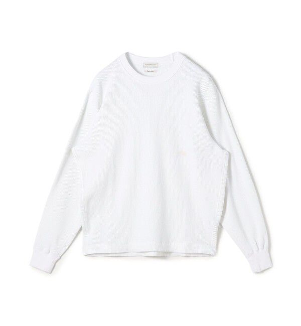 TOMORROWLAND MENS「スビンコットン ワッフル クルーネックカットソー」|Tシャツ・カットソー|11 ホワイト