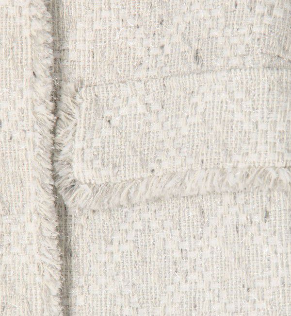 Ballsey「Lychee クルーネックジャケット」|ノーカラージャケット|