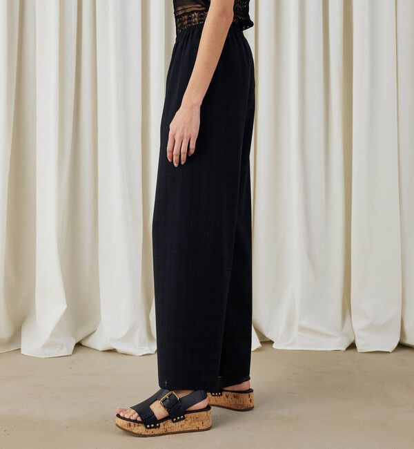 DES PRES「アキハチェックウール リラックスパンツ」|その他|