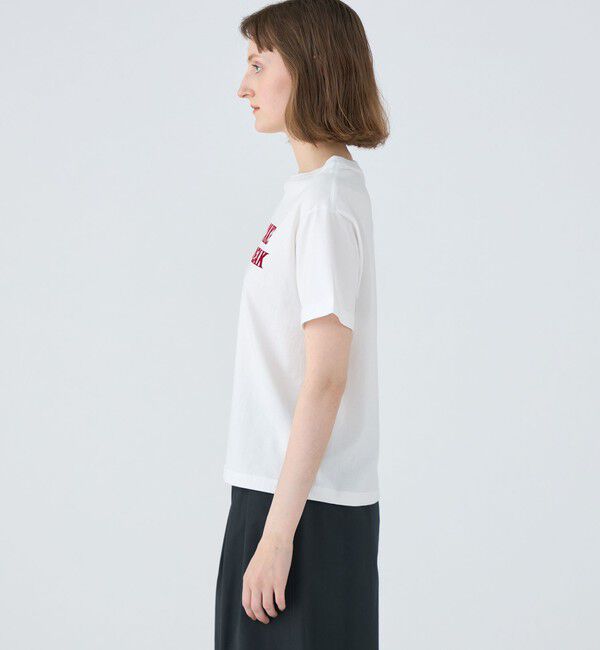 MACPHEE「コットンプリント Tシャツ」|Tシャツ・カットソー|