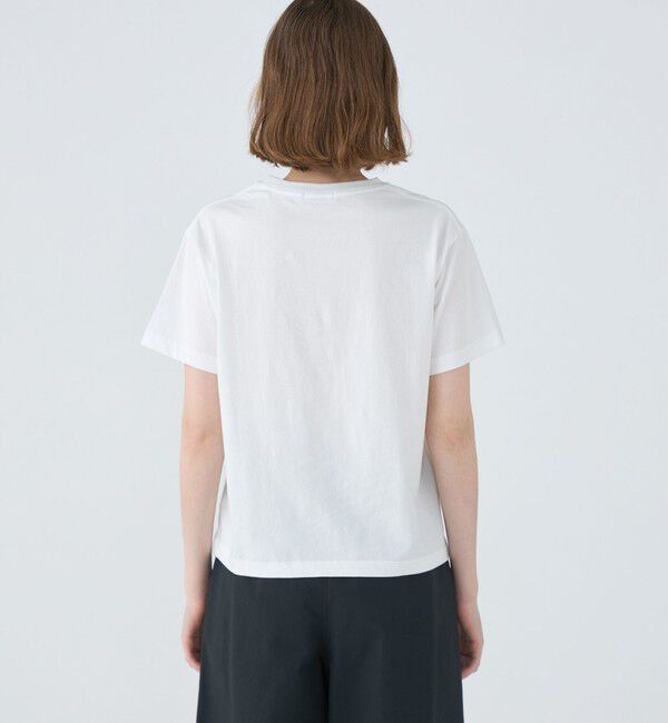 MACPHEE「コットンプリント Tシャツ」|Tシャツ・カットソー|