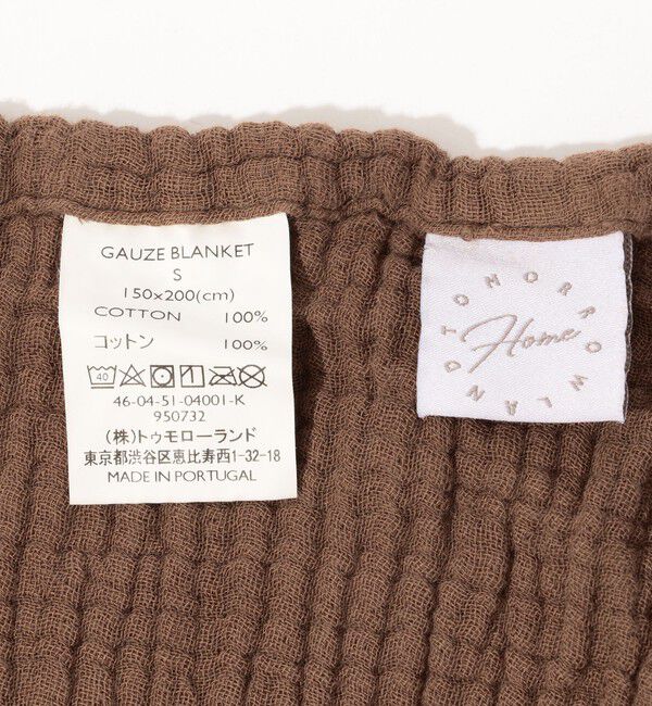TOMORROWLAND HOME「コットンガーゼブランケット」|ブランケット|