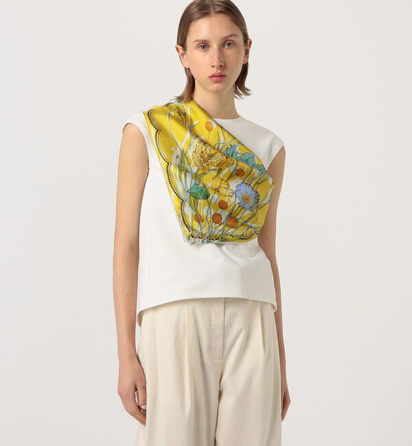 TOMORROWLAND GOODS「manipuri COLLAGE シルクスカーフ」|バンダナ・スカーフ|