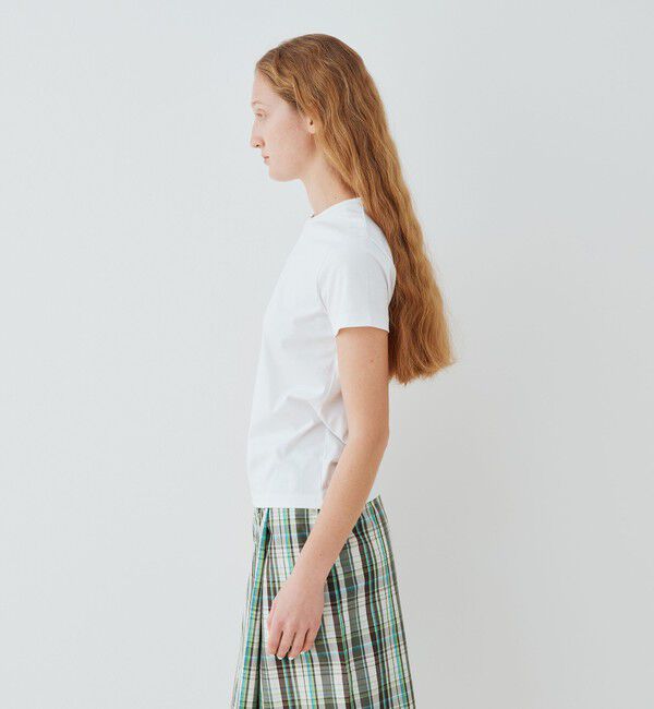 GALERIE VIE「ファインコットン クルーネックTシャツ」|Tシャツ・カットソー|