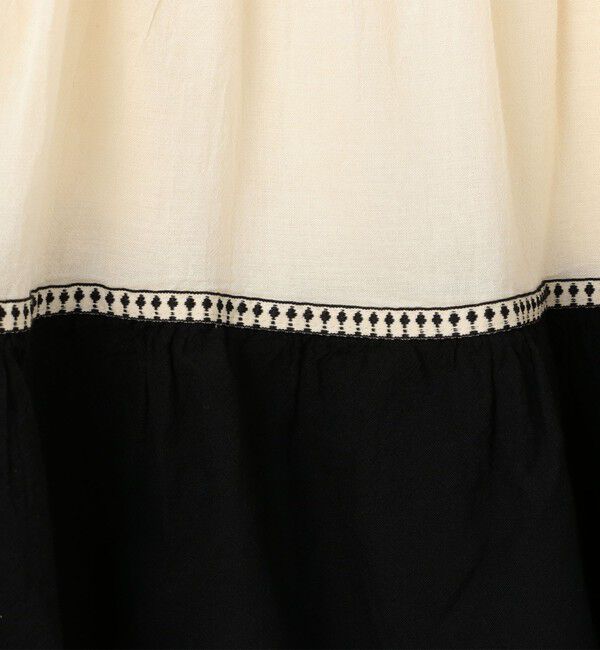 TOMORROWLAND GOODS「Devotion TWINS ERATO バイカラースカート」|フレア|