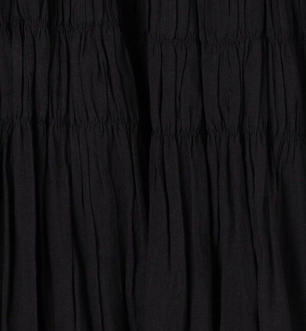 TOMORROWLAND BUYING WEAR「ne Quittez pas COTTON VOILE SHIRRING ドレス」|ワンピース|