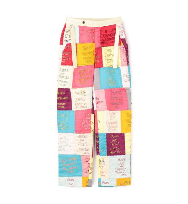 TOMORROWLAND BUYING WEAR「BODE パッチワークパンツ」|その他|01 その他