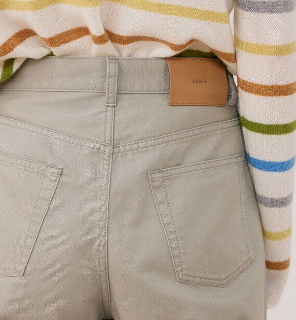 GALERIE VIE「ブラッシュドツイル セミワイドパンツ」|その他|