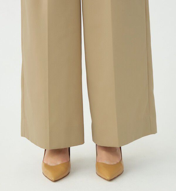 Ballsey「コットンライクサテン 2タックワイドパンツ」|その他|