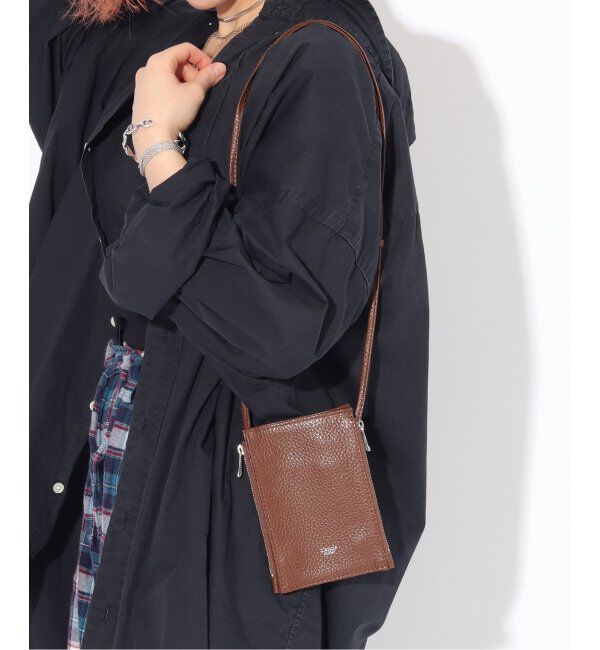  「【blancle/ ブランクレ】S.LETHER Double multi case」|ショルダー・メッセンジャー|