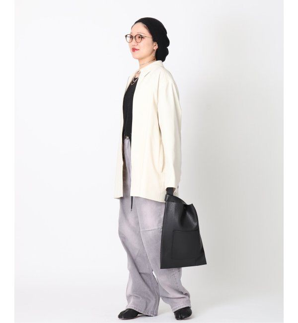  「【blancle/ ブランクレ】S.LETHER Shopping bag」|ハンドバッグ|