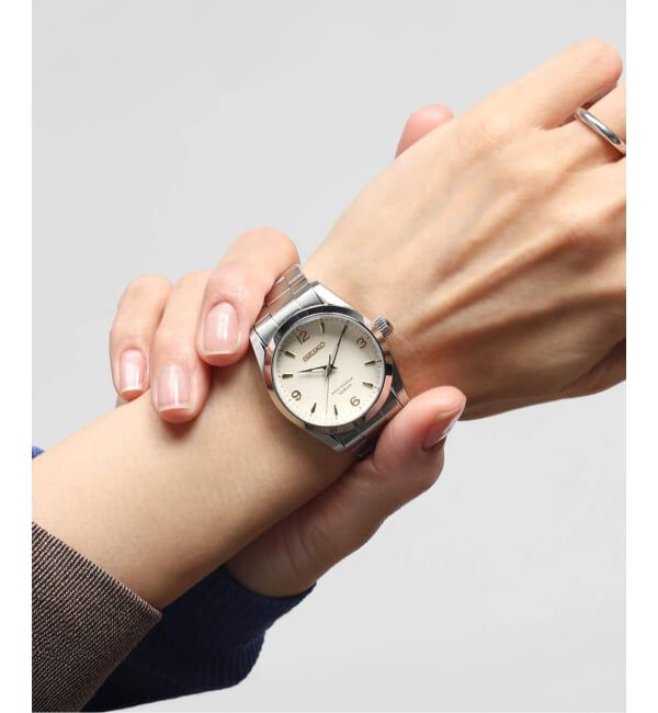 HIROB「【SEIKO / セイコー】Exclusive IENA &times; HIROB Ivory 別注」|腕時計|シルバー