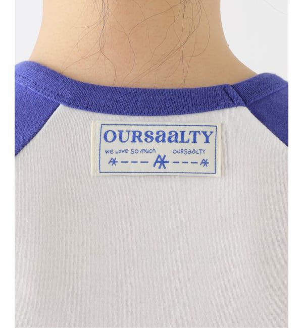 JOINT WORKS「OURSAALTY / アワーソルティ Saaalty girl raglan T-shirts」|Tシャツ・カットソー|