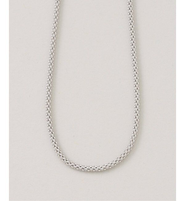 Plage「MARIHA / マリハ Silent Rain POPCORN チェーンネックレス 60 (シルバー)」|ネックレス|シルバー