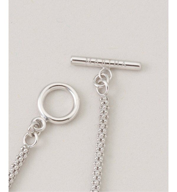 Plage「MARIHA / マリハ Silent Rain POPCORN チェーンネックレス 60 (シルバー)」|ネックレス|