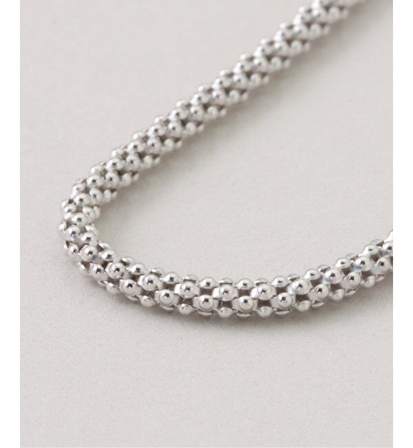 Plage「MARIHA / マリハ Silent Rain POPCORN チェーンネックレス 60 (シルバー)」|ネックレス|