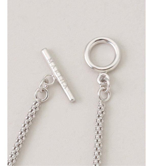 Plage「MARIHA / マリハ Silent Rain POPCORN チェーンネックレス 40 (シルバー)」|ネックレス|