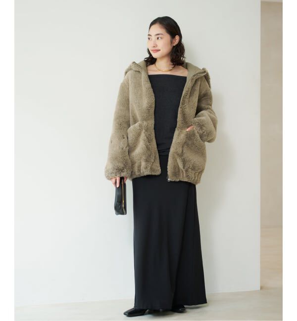 Vegancode / ヴィ―ガンコード FAUX FUR ブルゾン（Plage）｜ルミネの