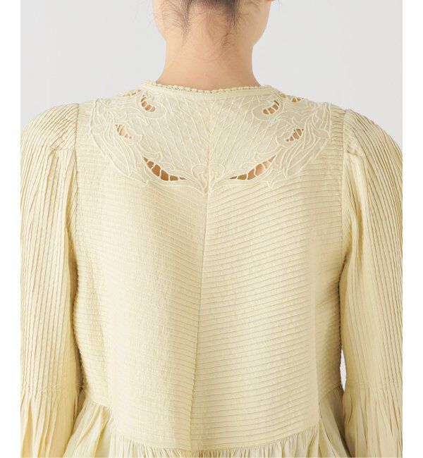 IENA LA BOUCLE「《追加》IENA LA BOUCLE ピンタック刺繍ブラウス2」|シャツ・ブラウス|