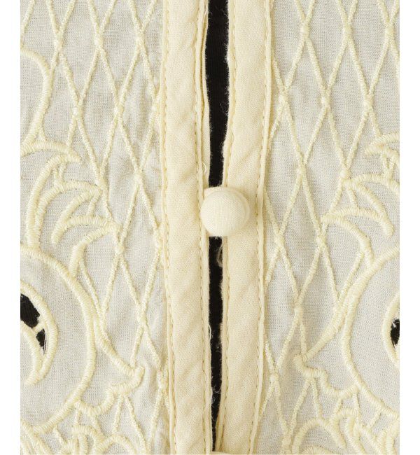 IENA LA BOUCLE「《追加》IENA LA BOUCLE ピンタック刺繍ブラウス2」|シャツ・ブラウス|