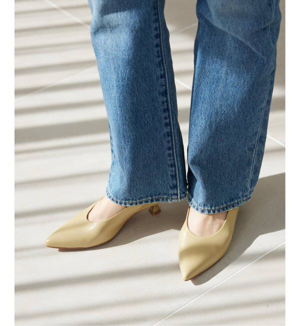 SLOBE IENA「《追加》SLOBE バッグスリングパンプス」|パンプス|