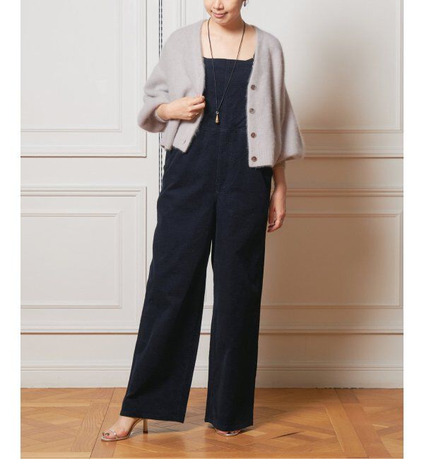 IENA LA BOUCLE「IENA LA BOUCLE ファーニットカーディガン」|カーディガン|