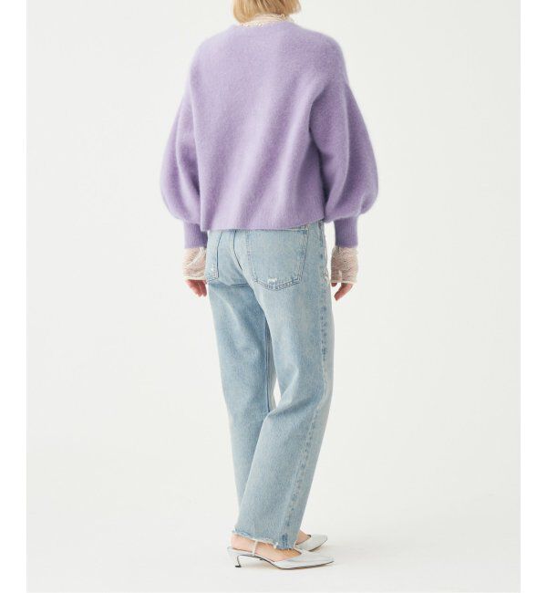 IENA LA BOUCLE「IENA LA BOUCLE ファーニットカーディガン」|カーディガン|