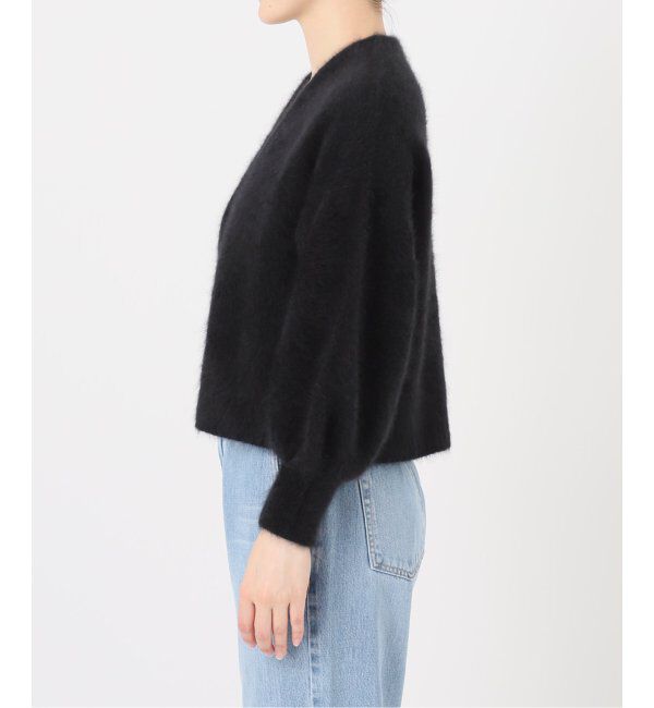 IENA LA BOUCLE「IENA LA BOUCLE ファーニットカーディガン」|カーディガン|