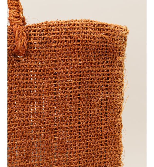 IENA LA BOUCLE「Diminutivo/ディミヌティーボ マゲイバッグ 40*40」|かごバッグ|