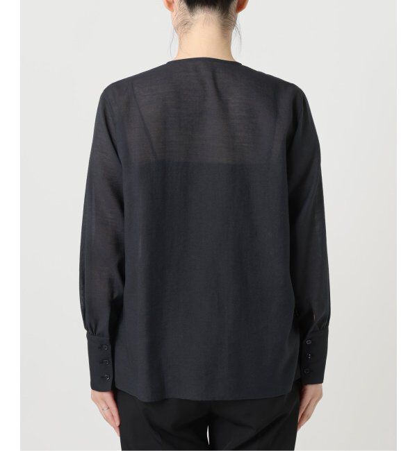 VERMEIL par iena「《WEB限定/追加2》シアーブラウス」|シャツ・ブラウス|