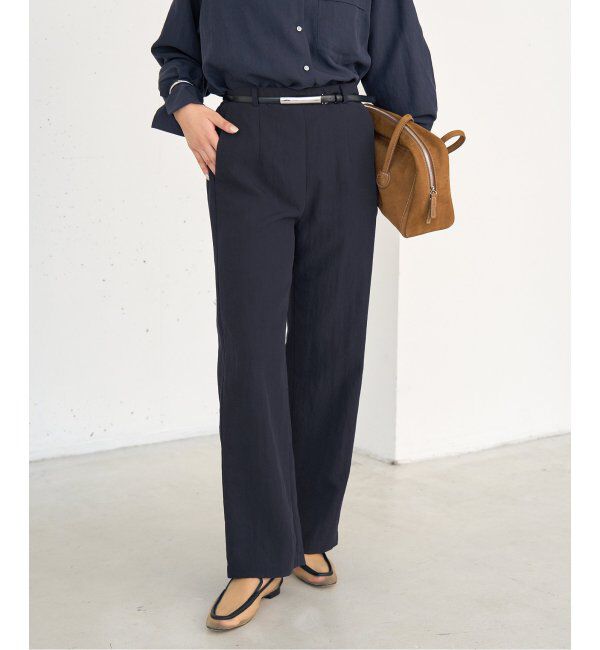 IENA「フィブリルポプリンパンツ」|その他|