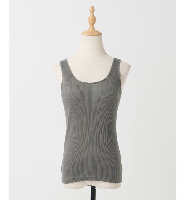 IENA「【EMILY WEEK &times; IENA】コットンシルク リブタンクトップ」|インナー|