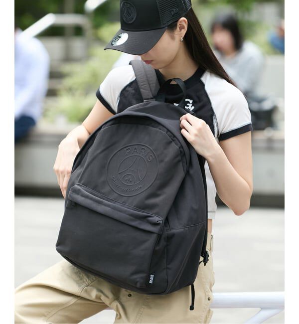 Paris Saint-Germain「【Paris Saint-Germain】エンブレム デイパック」|リュック|ブラック