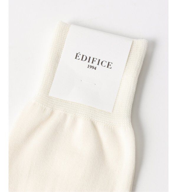 EDIFICE「ハイゲージスムース ソックス」|ソックス|