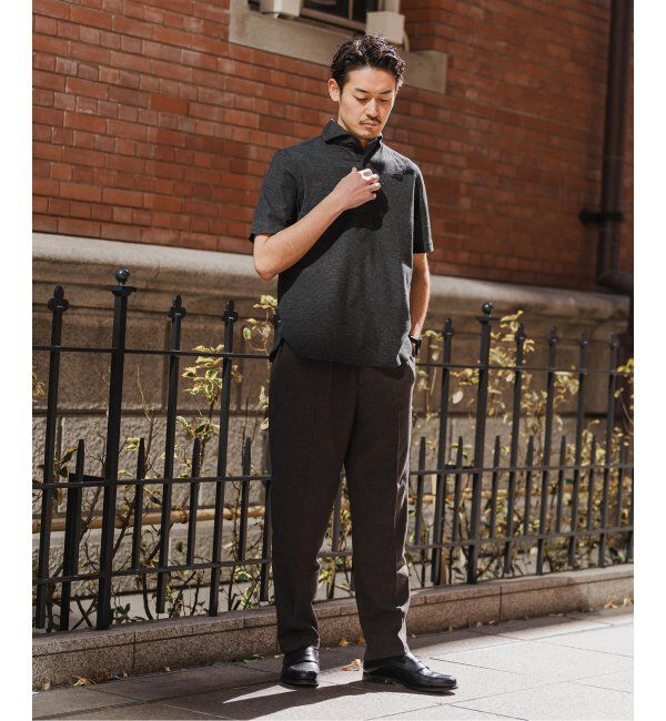 EDIFICE「GUY ROVER (ギローバー) 別注 ジャージーカッタウェイポロシャツ」|ポロシャツ|