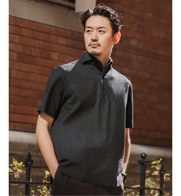 EDIFICE「GUY ROVER (ギローバー) 別注 ジャージーカッタウェイポロシャツ」|ポロシャツ|