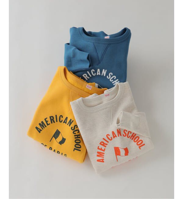 EDIFICE「YOUNG & OLSEN(ヤング アンド オルセン) 別注 French University スウェット」|スウェット・ジャージ|