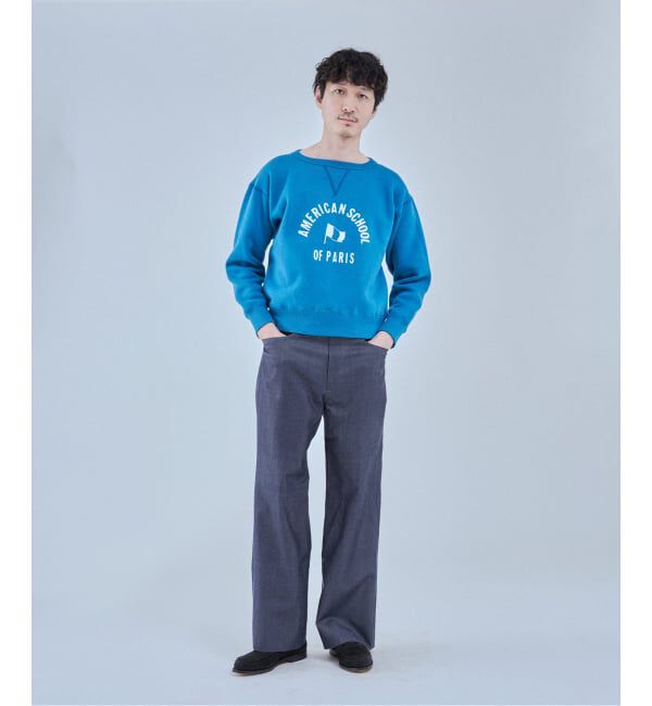 EDIFICE「YOUNG & OLSEN(ヤング アンド オルセン) 別注 French University スウェット」|スウェット・ジャージ|