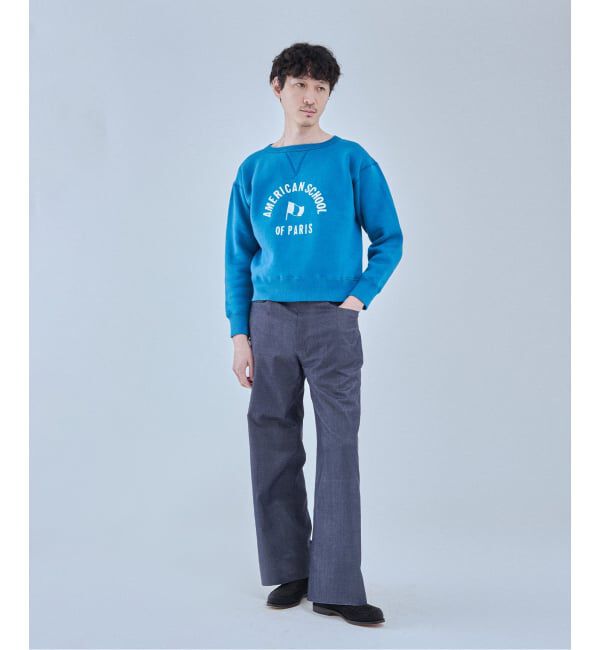 EDIFICE「YOUNG & OLSEN(ヤング アンド オルセン) 別注 French University スウェット」|スウェット・ジャージ|